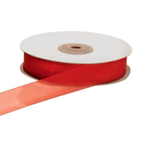 NASTRO ORGANZA MM40 MT50  rosso (Cod. 2398-12)