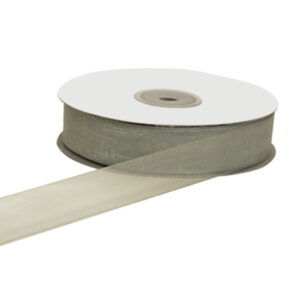 NASTRO ORGANZA MM40 MT50  argento (Cod. 2398-17)