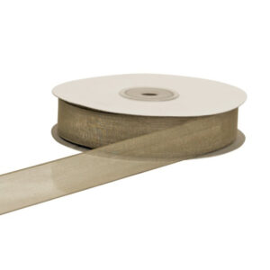 NASTRO ORGANZA MM40 MT50  fango (Cod. 2398-19)