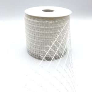 NASTRO RETE UNOXUNO MM.98 MT.25 bianco-01 (Cod. 654-01)