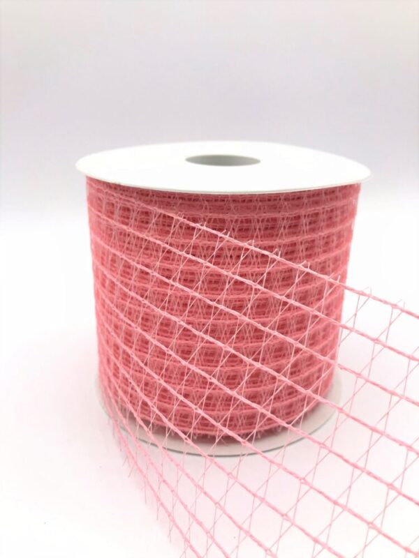 NASTRO RETE UNOXUNO MM.98 MT.25 rosa-09 (Cod. 654-07)