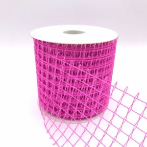 NASTRO RETE UNOXUNO MM.98 MT.25 fucsia-13 (Cod. 654-09)