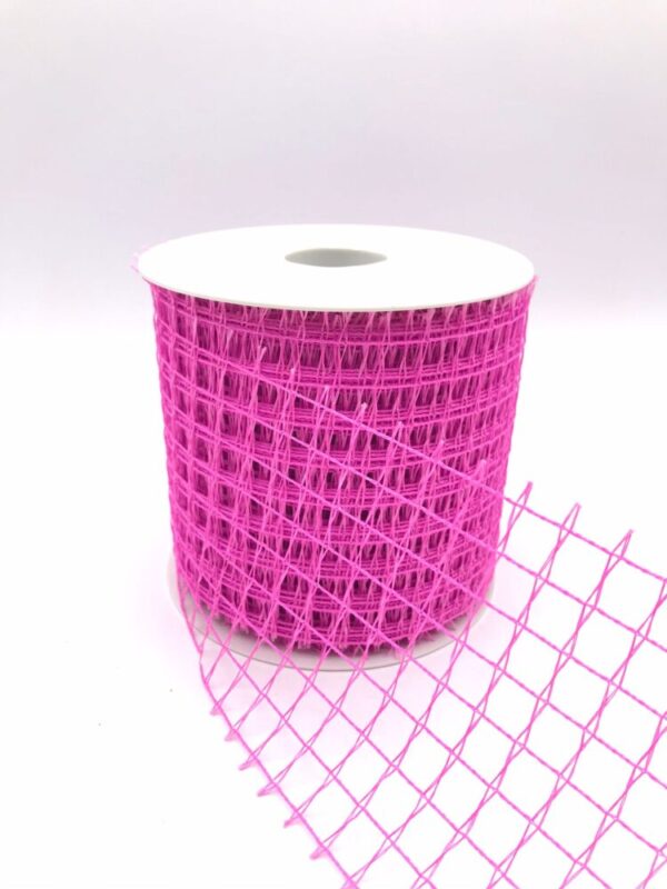 NASTRO RETE UNOXUNO MM.98 MT.25 fucsia-13 (Cod. 654-09)