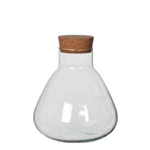 VASO EMILY TRASPARENTE H24,5 D22,5 CM  (Cod. 30133-01)