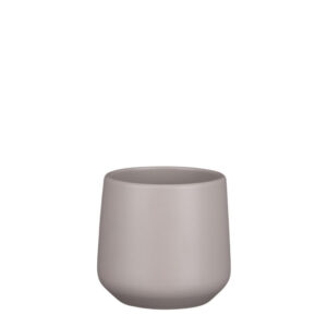 VASO AMBER ROTONDO H13,5 D14 CM tortora-opaco (Cod. 31376-02)