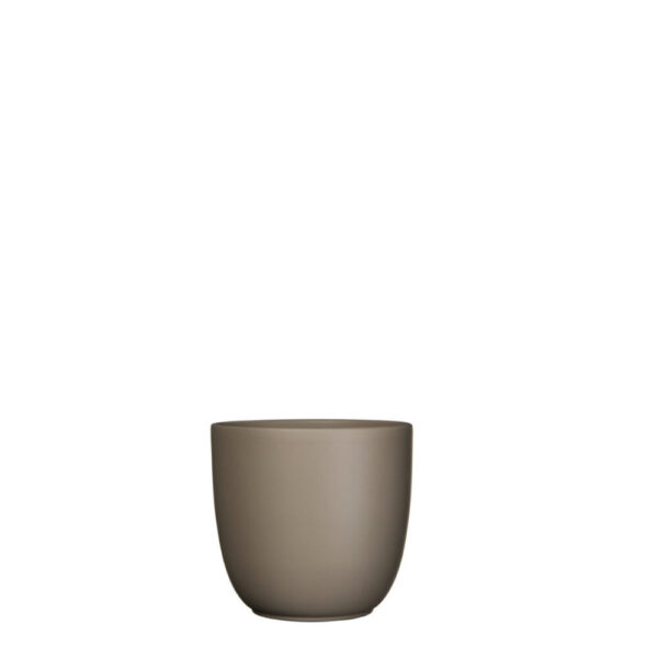 VASO TUSCA H13 D13,5 CM  tortora-opaco (Cod. 16746-06)