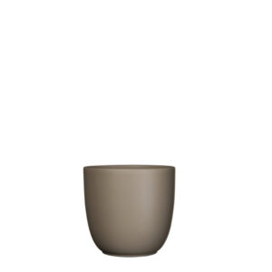 VASO TUSCA H14 D14,5CM  tortora-opaco (Cod. 16909-06)