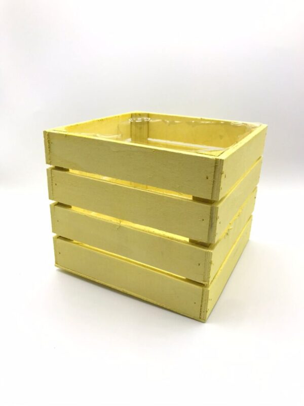 CASSETTA PER VASO D14 giallo (Cod. 27183-02)