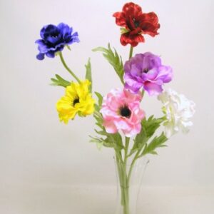 24 PZ RAMI ASSORTITI ANEMONE CM 44  (Cod. 31321-01)