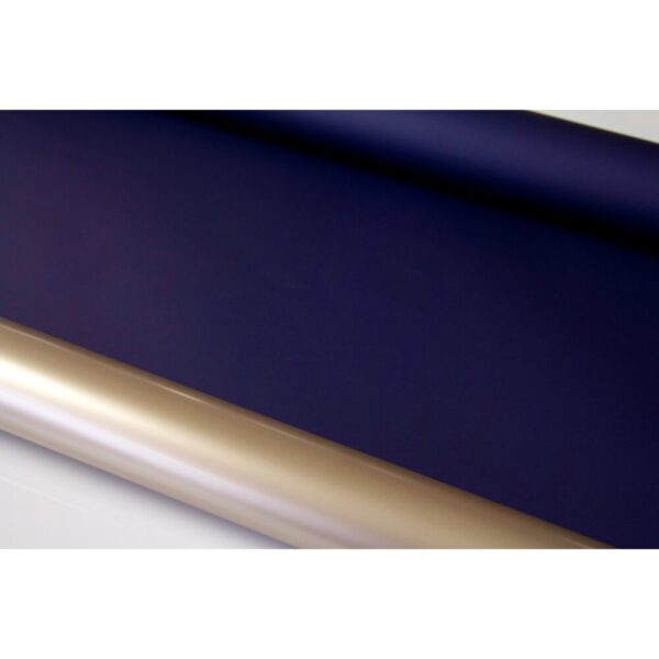 BOBINA BICOLORE B&P H100CM X 30YDS 50MY blu-platino (Cod. 28046-03)