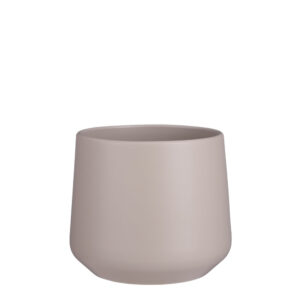 VASO AMBER ROTONDO H18 D21 CM tortora-opaco (Cod. 31558-02)