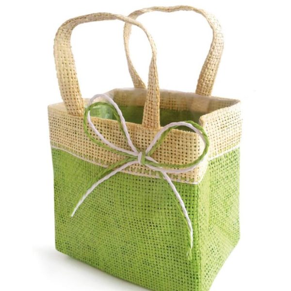 BORSE FIJI CM 13X8X12 10PZ verde (Cod. 18869-01)
