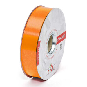 NASTRO MM.31 LISCIO MT.100 arancione-col.-116 (Cod. 1018-07)