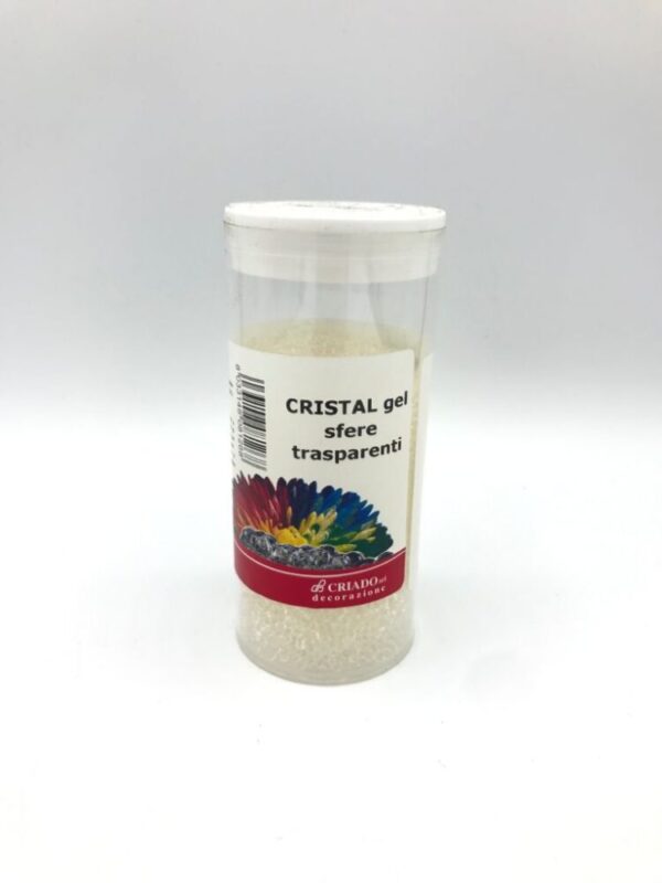 CRISTAL GEL SFERE TRASPARENTI 100 GR  (Cod. 23879-01)