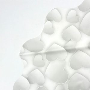 SOTTOVASI MARGHERITA MODERN LOVE 40MY D50 50PZ bianco (Cod. 31542-01)