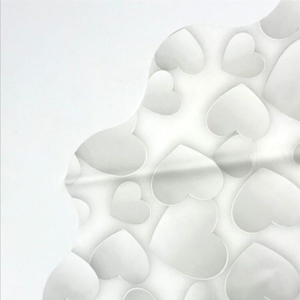 SOTTOVASI MARGHERITA MODERN LOVE 40MY D50 50PZ bianco (Cod. 31542-01)