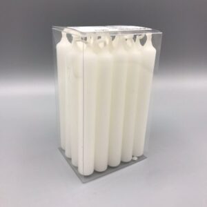 CANDELINE H10,5 CM D.13 PZ.20 bianco (Cod. 9859-01)