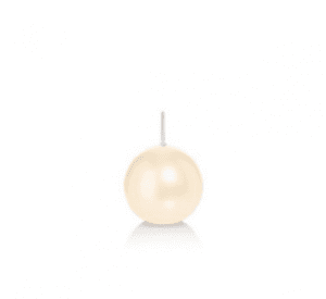 CANDELA SFERA D.4 CM PZ.16 (3H) crema (Cod. 1352-01)