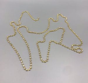 CATENINA STRASS DIAMANTATA IN BUSTA MM5 MT2  (Cod. 14872-01)