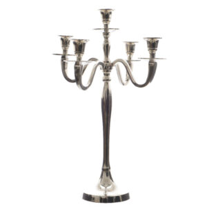 CANDELABRO ALLUMINIO 28X40CM  (Cod. 24180-01)