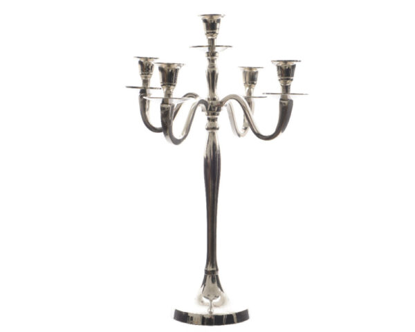 CANDELABRO ALLUMINIO 28X40CM  (Cod. 24180-01)