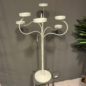 CANDELABRO 6 RAMI PER BICCHIERE - H 100 CM  (Cod. 20230-01)