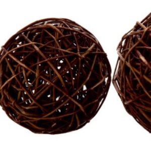SFERA SALICE NAT . INTRECCIATA D.15 CM  (Cod. 8526-01)