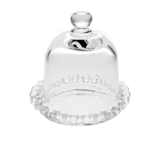 CUPOLA VETRO CON PIATTO H10 D9,5  (Cod. 31605-01)