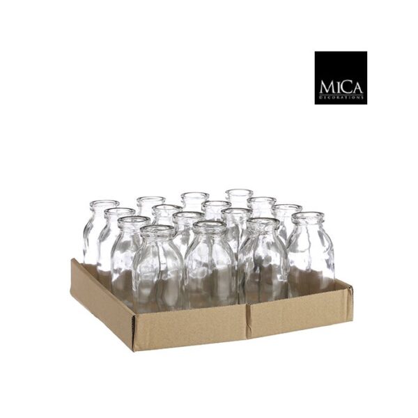 BOTTIGLIA VETRO - H10,5 D5 cm  (Cod. 32064-01)
