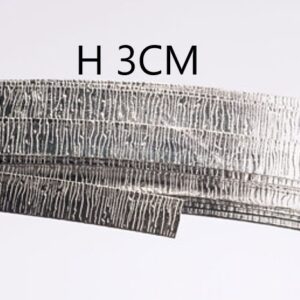  ALLUMINIO PIATTO STAMPATO H 3CM X 3MT  (Cod. 24995-01)