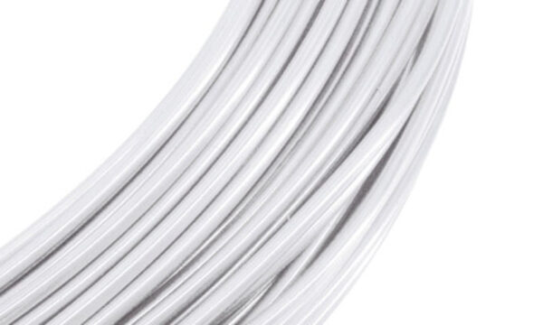 FILO ALLUMINIO MM.2 MT.12 (GR.100) bianco (Cod. 7099-31)