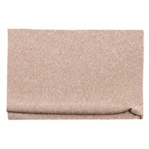 TELO GLITTER ELEGANCE CM 150X300 rosa-oro (Cod. 20544-05)
