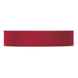 NASTRO VELLUTO DOUBLE VELVET MM40 X 30 MT  rosso (Cod. 32130-01)