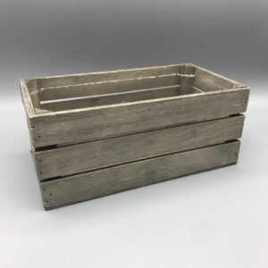 CASSETTA LEGNO PER 2 VASI D10 grigio (Cod. 29509-06)