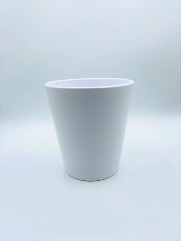 SET 8 CASPO' ORCHIDEA D13 H15 bianco-opaco (Cod. 28807-04)