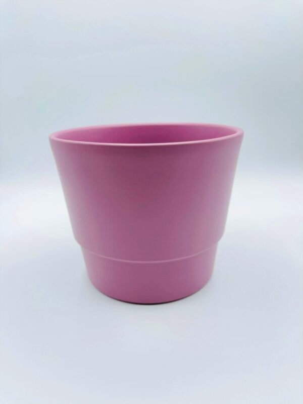 SET 6 PZ CASPO' CERAMICA D.14,5 COLORATO malva-opaco (Cod. 2853-10)