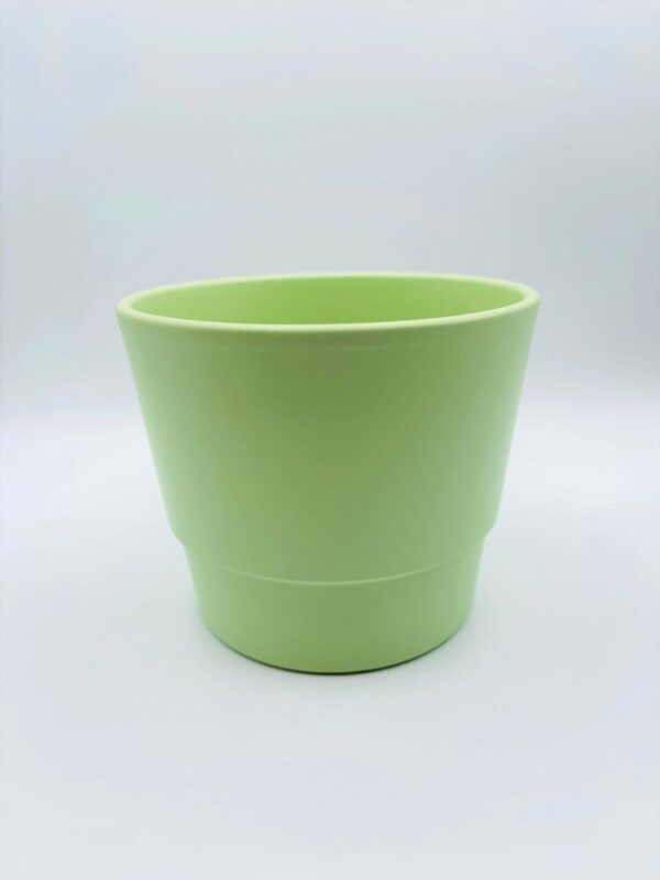 SET 6 PZ CASPO' CERAMICA D.14,5 COLORATO verde-pistacchio-opaco (Cod. 2853-14)