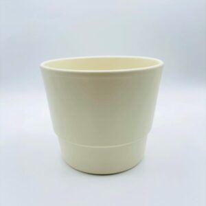 SET 4 PZ CASPO' CERAMICA D.18,5 bianco-antico (Cod. 2856-01)