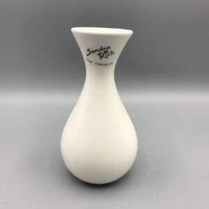VASO BOTTIGLIA PORCELLANA H.13 D.6,5  (Cod. 12754-01)