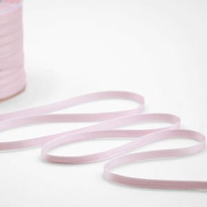 NASTRO DOPPIO RASO ALTA QUALITA' MM. 6 MT.100 rosa-baby-20 (Cod. 7038-08)