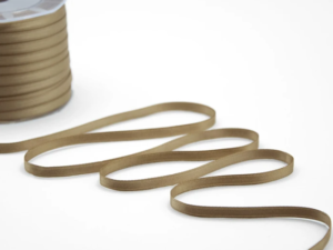 NASTRO DOPPIO RASO ALTA QUALITA' MM. 6 MT.100 cannella-55 (Cod. 7038-21)