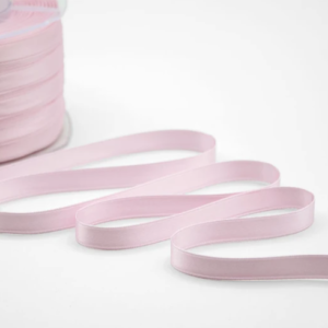 NASTRO DOPPIO RASO ALTA QUALITA' MM.10 MT.100 rosa-baby-20 (Cod. 1050-14)