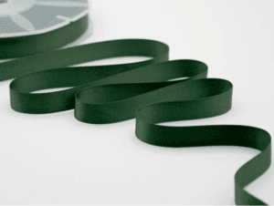 NASTRO DOPPIO RASO ALTA QUALITA' MM.16 MT.50 verde-foresta-1086 (Cod. 1052-05)