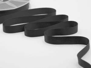 NASTRO DOPPIO RASO ALTA QUALITA' MM.16 MT.50 nero-33 (Cod. 1052-16)