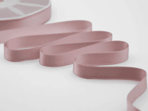 NASTRO DOPPIO RASO ALTA QUALITA' MM.16 MT.50 rosa-antico-37 (Cod. 1052-18)
