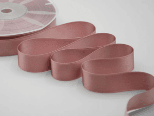 NASTRO DOPPIO RASO ALTA QUALITA' MM.25 MT.50 rosa-antico-37 (Cod. 1053-18)