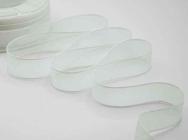 NASTRO VELO BORDI RASO MM.10 MT.50 bianco-ottico (Cod. 1051-06)