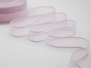 NASTRO VELO BORDI RASO MM.10 MT.50 rosa-baby-20 (Cod. 1051-07)