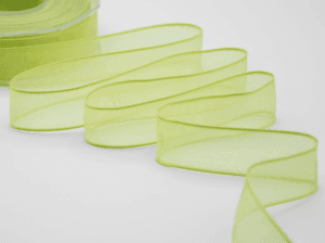 NASTRO VELO BORDI RAME MM.40 MT.25 verde-acido-119 (Cod. 5512-04)