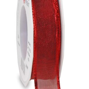 NASTRO LUXURY 20M 25MM  rosso (Cod. 22469-01)